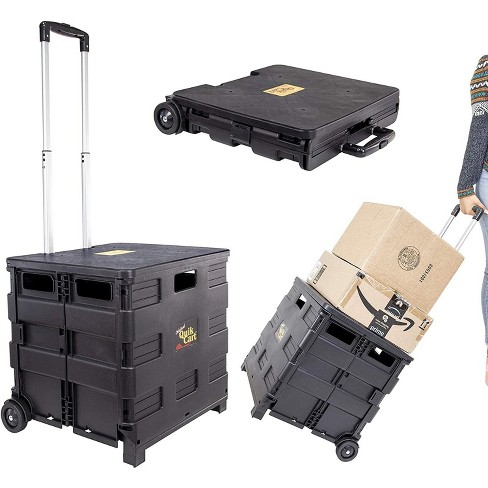 Universal Rolling Cart with Canvas Organizer Bag, Mobile Storage