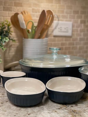CorningWare French Colors 12pc Ceramic Bakeware Set - Cabernet
