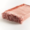 Plum & Post Aura Dinner Napkins - Rust - Pre-Washed Cotton - 4pc - 4 of 4