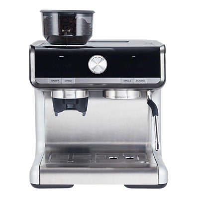 Espresso Machine With Grinder, 20 Bar Semi-Automatic,With Milk Frother Steamer Wand Cappuccino Latte, 95 OZ Water Tank, PID Temperature Control