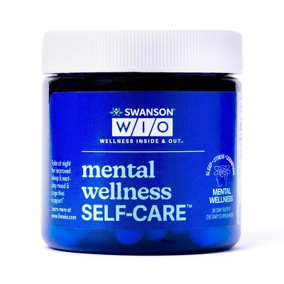 Swanson W/I/O mental wellness SELF-CARE - 30 count.