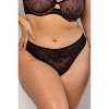 Smart & Sexy Lace Trim Thong Panty 2 Pack - 4 of 4