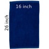 TowelSoft Premium 100% Cotton Terry Velour Hand Face Sports Gym Towel 16 inch x 26 inch - 2 of 3