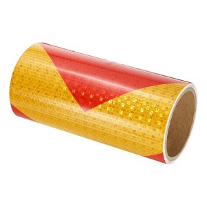 Unique Bargains High Visibility Self-Adhesive Warning Safety Reflective Tape - 1 of 4