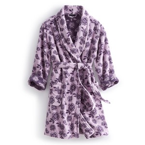 Vera Bradley Women's Outlet Cotton Looped Terry Robe - 1 of 2