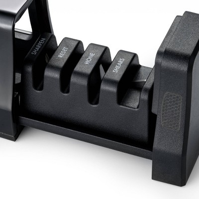 Schmidt Bros Cutlery 4-In-1 Compact Knife and Scissor Sharpener