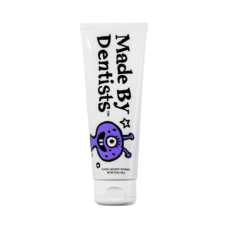 Made by Dentists Kids&#39; Alien Fluoride Anticavity Toothpaste - Grape - 4.2oz, 3 of 11