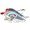 Bella Depot 26In Blue Aircraft Flush Mount Ceiling Fan with LIght and Remote for Kids' Room - 2 of 4