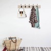 Phiestina Wall-Mounted Farmhouse Coat Rack with 5 Standard Hooks - 2 of 4
