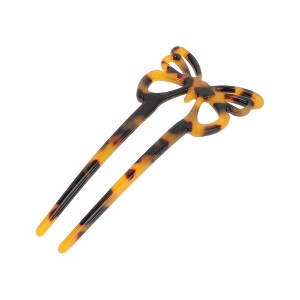 Unique Bargains Halloween Christmas Women's Butterfly Hair Stick Fork Pins 1 Pc - 1 of 4