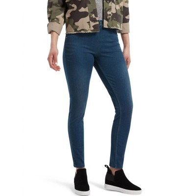 Women's Ultra Soft High Waist Denim Leggings - HUE