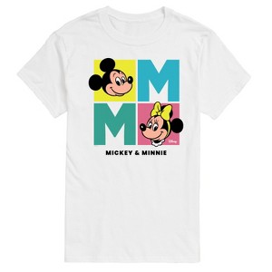 Men's - Disney - Minnie Mickey Short Sleeve Graphic T-Shirt - 1 of 4