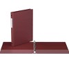 Davis Group 6pk 5/8" Premium Economy Round Ring Binders Burgundy: Polypropylene Hard Cover, 100 Sheet Capacity, 2 Pockets - 2 of 4