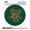 University of Vermont Catamount Logo Automotive Car Window Locker Circle Bumper Sticker - 3 of 4