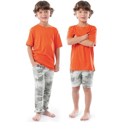 Fruit of the Loom Boys Loose Fit 3-Piece Pajama Set