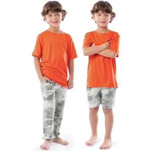 Fruit of the Loom Boys Loose Fit 3-Piece Pajama Set - 1 of 4
