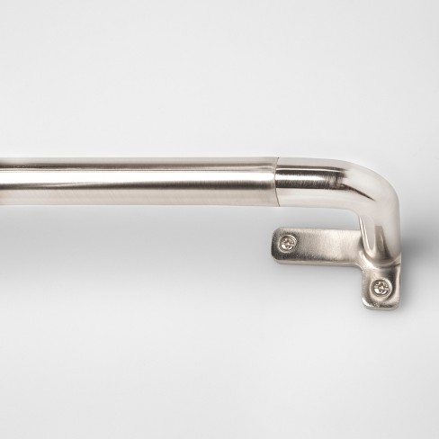 48 88 1pc Drapery Rod Brushed Nickel Made By Design Target