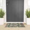 Holli Zollinger ZARAH BUTTERFLY Looped Vinyl Welcome Mat - Society6 - 2 of 4
