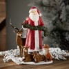 10.25"H Sullivans Christmas Woodland Santa With Animals  Multicolor - 3 of 3