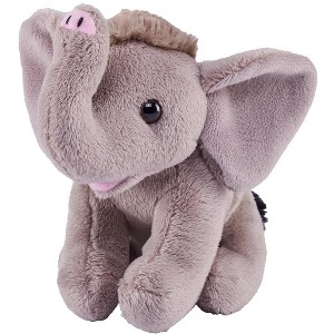 Wild Republic Pocketkins Eco Elephant Stuffed Animal, 5 Inches - 1 of 1