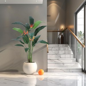 Artificial Bird of Paradise Tree - Fake Tree  for Indoor/Outdoor Decor, Faux Plants for Home Office - 1 of 4