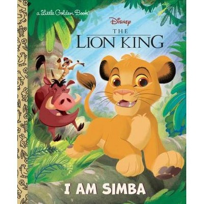 I Am Simba (Disney the Lion King) - (Little Golden Book) by  John Sazaklis (Hardcover)