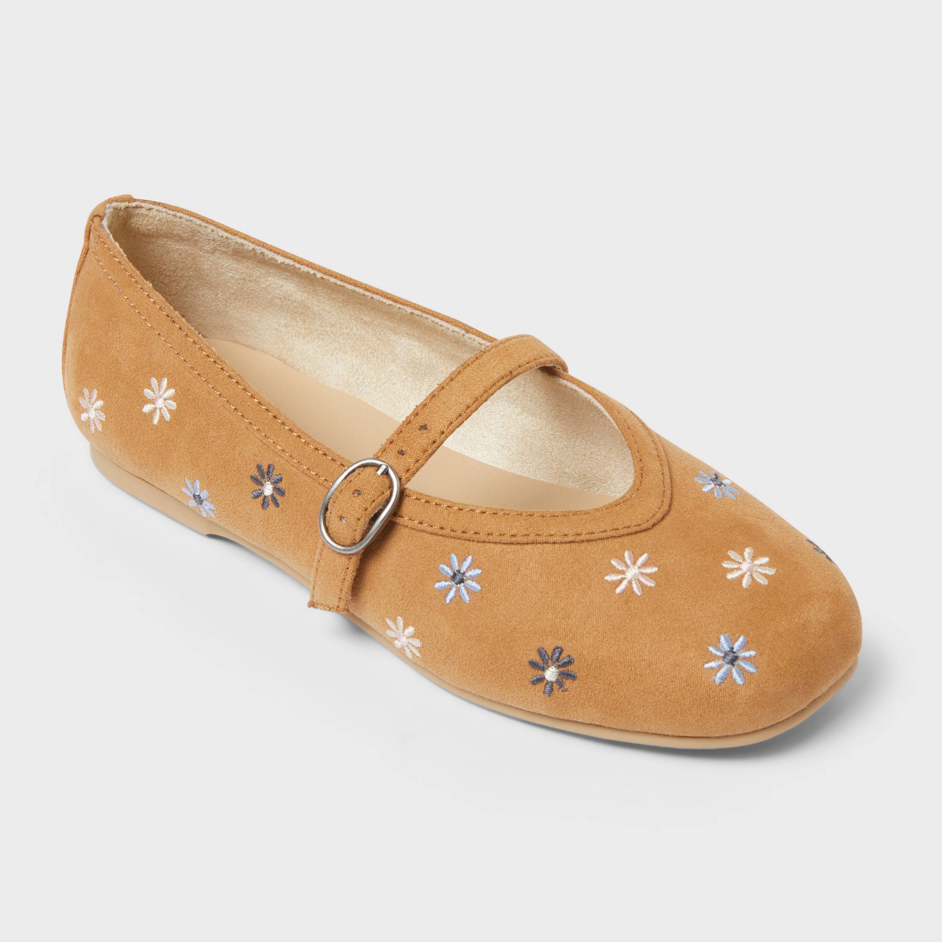 Kids' Lizbeth Embroidered Ballet Flats - Cat & Jack™