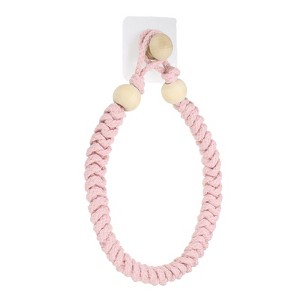 Unique Bargains Jute Rope Durable Retro Design Easy Installation Toilet Paper Holder 1 Pc - 1 of 4