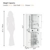 Aghana Digitals 61" White Kitchen Pantry Cabinet with 4-Tier Adjustable Shelves, Soft Close Hinges - 3 of 4
