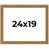 PosterPalooza | Sculpted Black Picture Frame - UV Acrylic, Backing Board, Hanging Hardware Included - 2 of 4