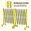 Industrial Expandable Metal Barricade, 11 Feet - 3 of 4