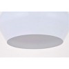 Elegant Lighting Axiom 1 Light White Pendant - 4 of 4