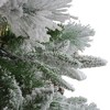 Northlight 9' Pre-Lit Artificial Christmas Tree LED Flocked Mixed Colorado Pine - Clear Lights - image 3 of 4