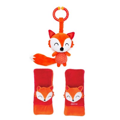 Diono Baby Harness Soft Wraps & Linkie Toy - Fox