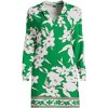Lands' End Women's Cotton Jersey Long Sleeve Hooded Swim Cover-up Dress - 3 of 4