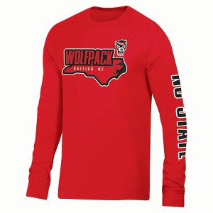 NCAA NC State Wolfpack Men's Long Sleeve T-Shirt - 1 of 3