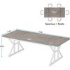 Tribesigns 6FT Conference Table, 70.86 L x 31.49 W x 29.52 H Inches - 3 of 4