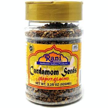 Cardamom (Elachi) Decorticated Seeds - 3.25oz (92g) - Rani Brand Authentic Indian Products