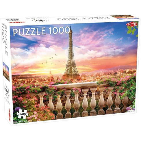 Paris France in a Day 1000 Piece Jigsaw Puzzle