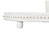 Decorative Round Wood Tray with Hobnail Edge - 3 of 4