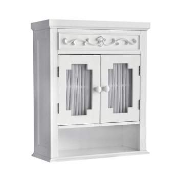 Teamson Home Lisbon Two-Door Removable Wall Cabinet