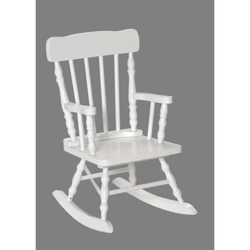 Kids Colonial Rocking Chair White, Cool Kid Rocking Chairs