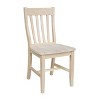 Set of 2 Cafe Chairs - International Concepts - image 3 of 4