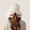Anna-Kaci Wide Brim Bucket Hat Back Bow Detail for Sun Protection and Stylish Summer Looks - 2 of 4