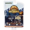 1979 Ford LTD Country Squire Brown with Wood Panels with Camp'otel Cartop Sleeper Tent 1/64 Diecast Model Car by Greenlight - 3 of 3