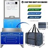Hachikiko Foldable Travel Tote for Spirit & Frontier Airlines, Gym Bag with Adjustable Handles - 3 of 4