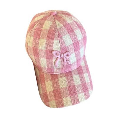 pink plaid