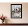 HomeRoots Fresh Garden Basket Black Framed Print Wall Art - 2 of 4