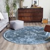 Unique Loom Kamala Washable Collection Area Rug - Geometric - 3 of 4