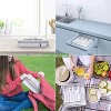 LunaLulinlk Utensil Holder with Lid, Plastic Silverware Tray for Kitchen Drawer Organizer, 5 Compartments, Flatware Organizer, Tableware Storage - 4 of 4